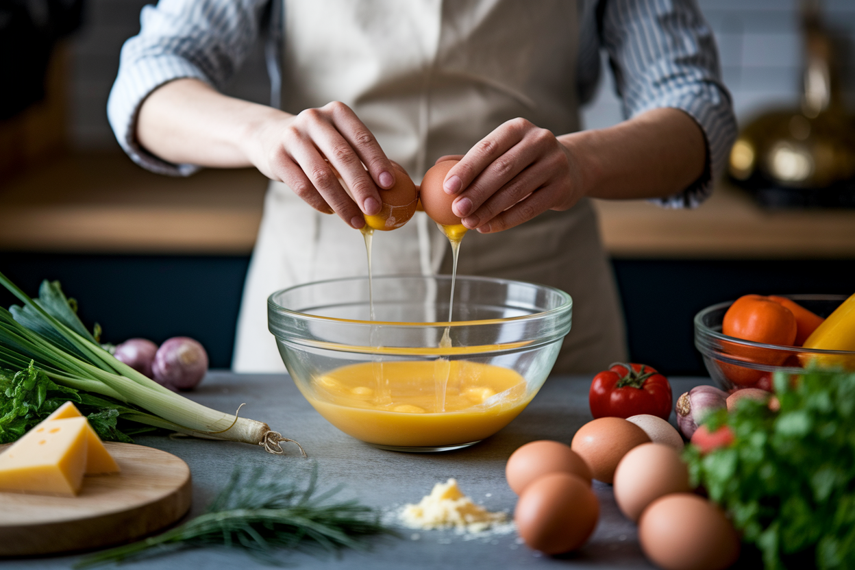 cuisine-rustique-dos-tablier-oeufs