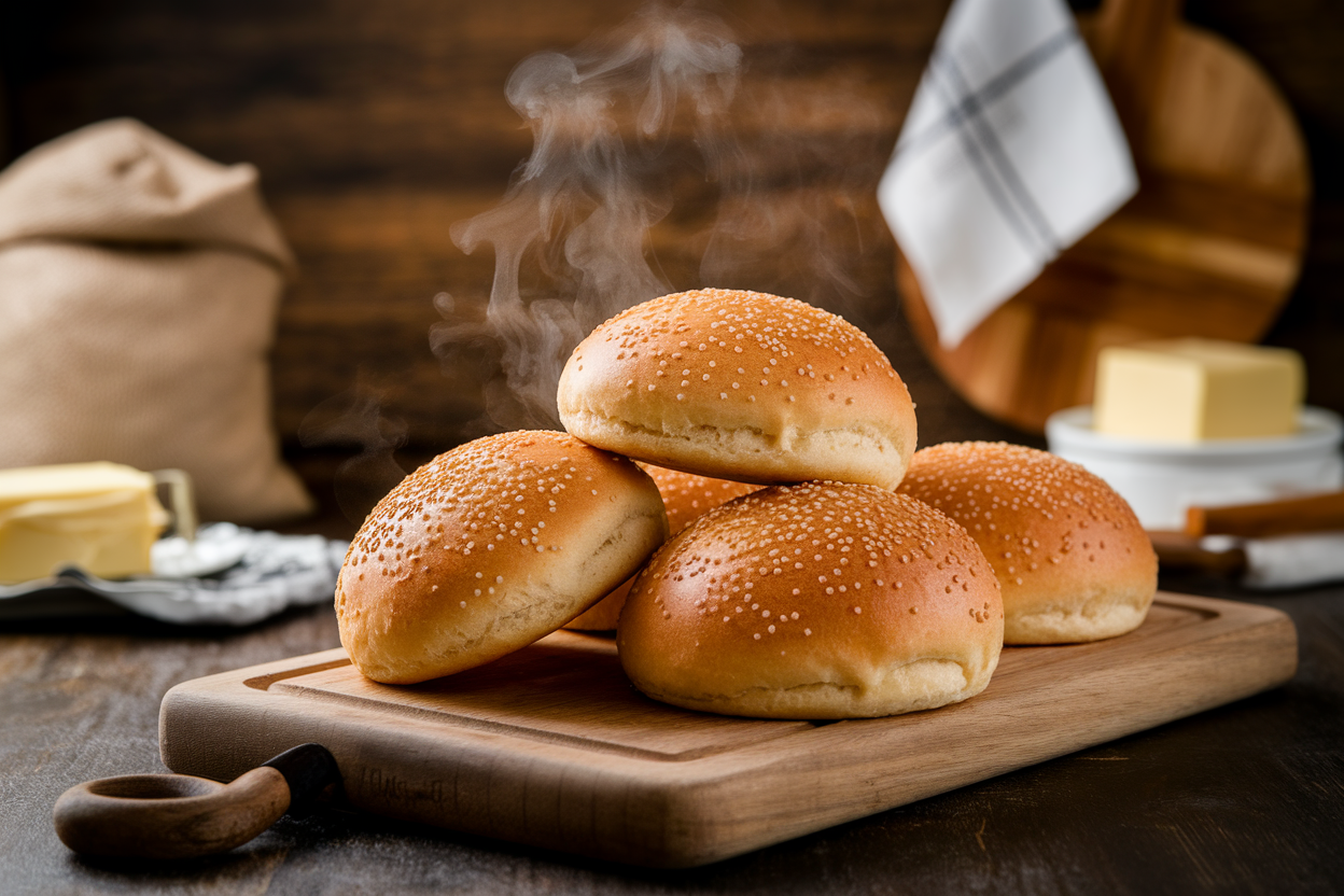 Dinner Rolls : Recette Facile de Petits Pains Moelleux Américains (Sans Pétrissage