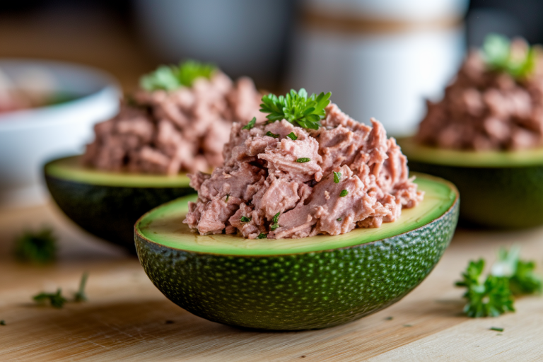 Avocats farcis aux rillettes de thon : recette apéro facile et rapide