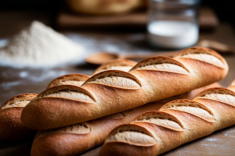 Baguettes maison sans machine ni robot : recette facile sans pétrissage