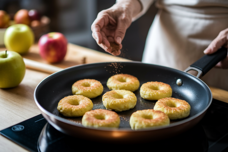 Beignets aux Pommes à la Poêle : Recette Facile de Grand‑Mère