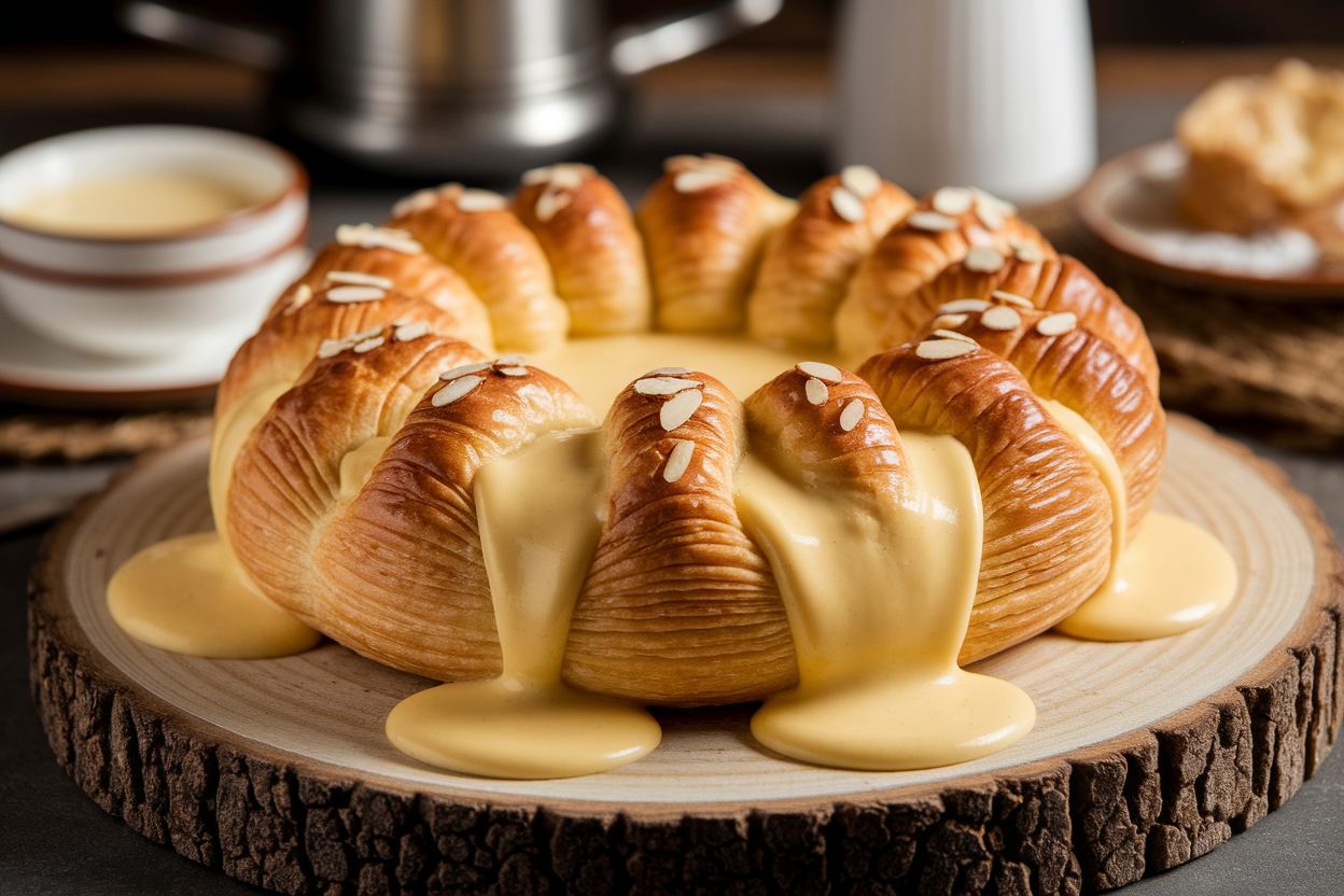 Chaussons à la Crème Pâtissière et aux Amandes : Recette Facile et Gourmande