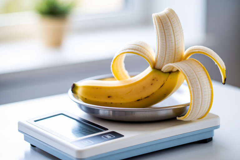 banane-pelee-balance-numerique