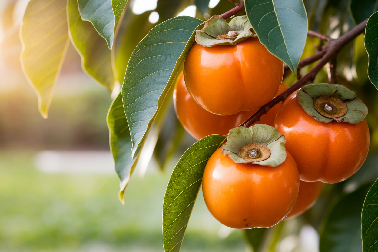 gros-plan-kaki-feuilles-vertes