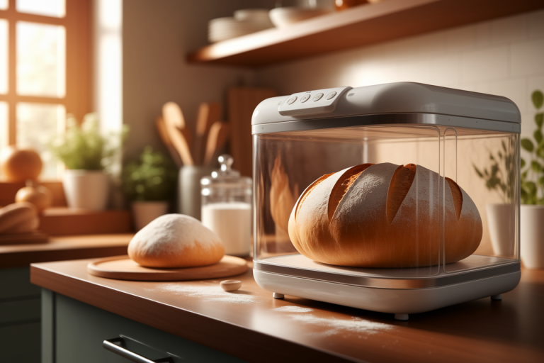 machine-a-pain-pain-frais-plan-travail-cuisine