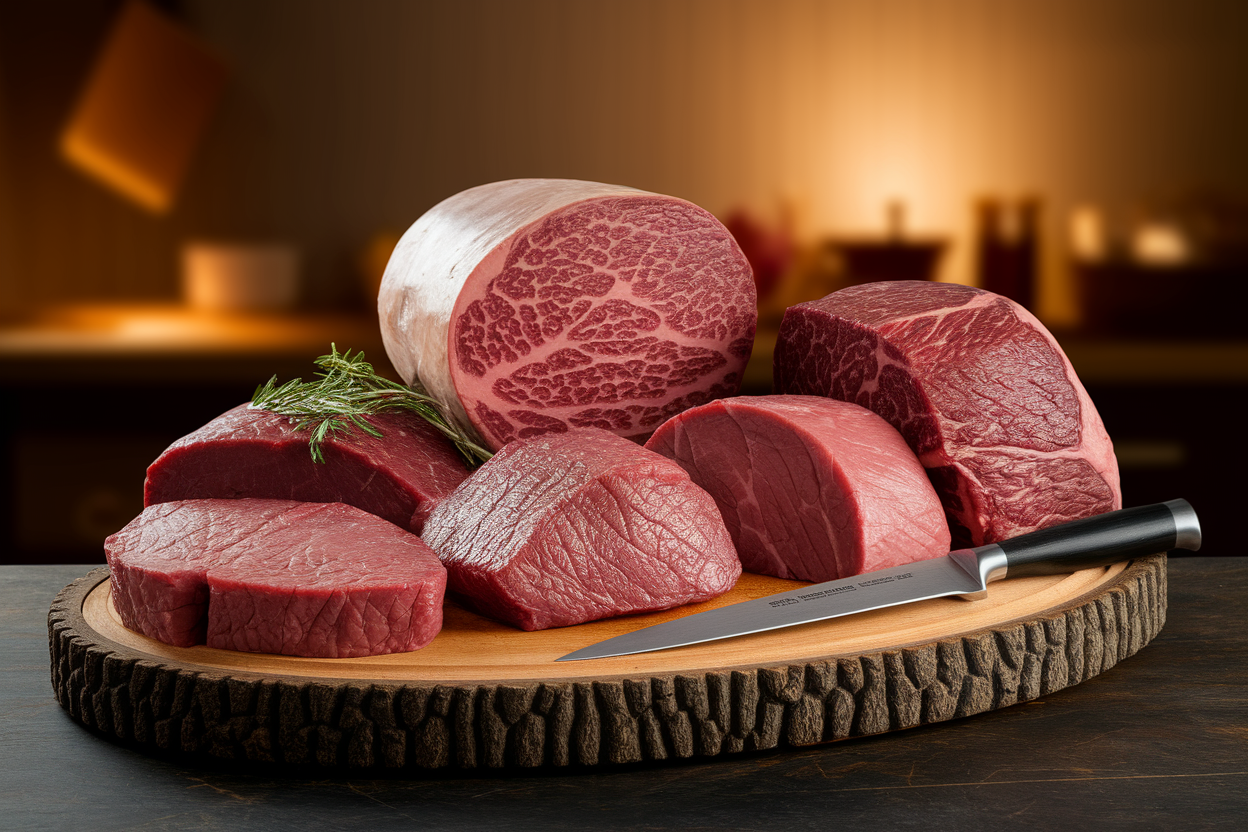 planche-bois-boeuf-couteau