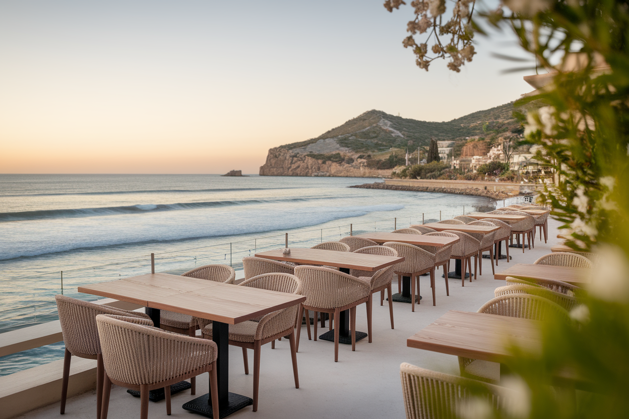 terrasse-restaurant-mer-vagues